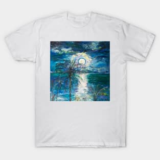 Hawaii. Moonlit Night T-Shirt